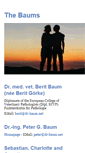 Mobile Screenshot of dr-baum.net